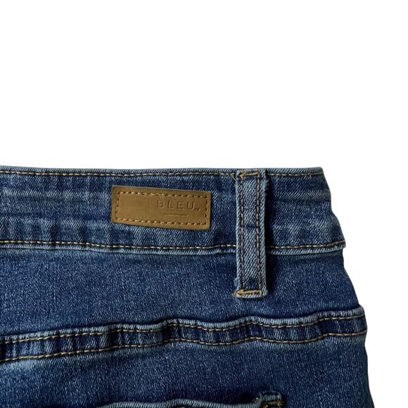 BLEU Women’s Jeans Size 12 (32x30) Bootcut Stretch Denim Blue - Picture 3 of 9